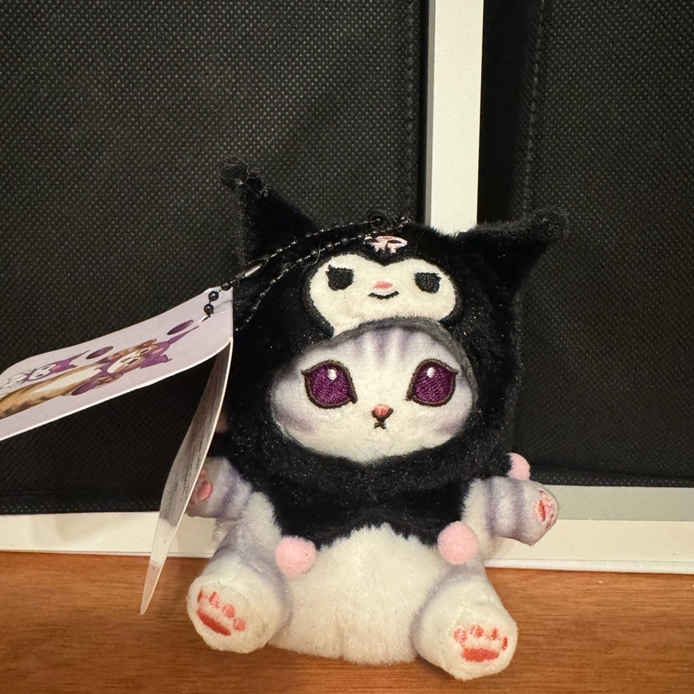 Mofusand Sanrio Kuromi Cat Plush